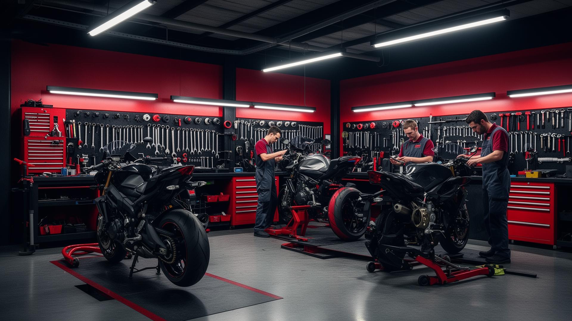 Workshop interior